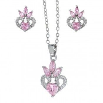 Conjunto Classic Blooming Heart