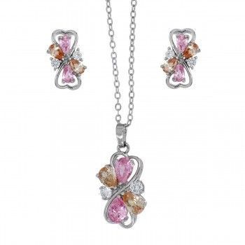 Conjunto Classic Hourglass Heart