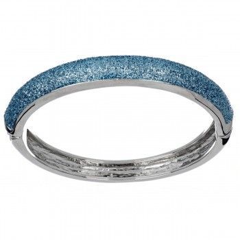 Brazalete Glitter Simple Aquamarine