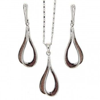 Conjunto Lariat Mode Rose