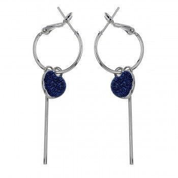 Pendientes Glitter Lust Blue