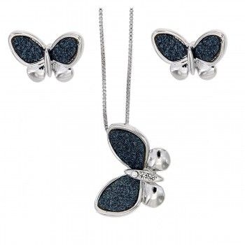 Conjunto Glitter Farfalla