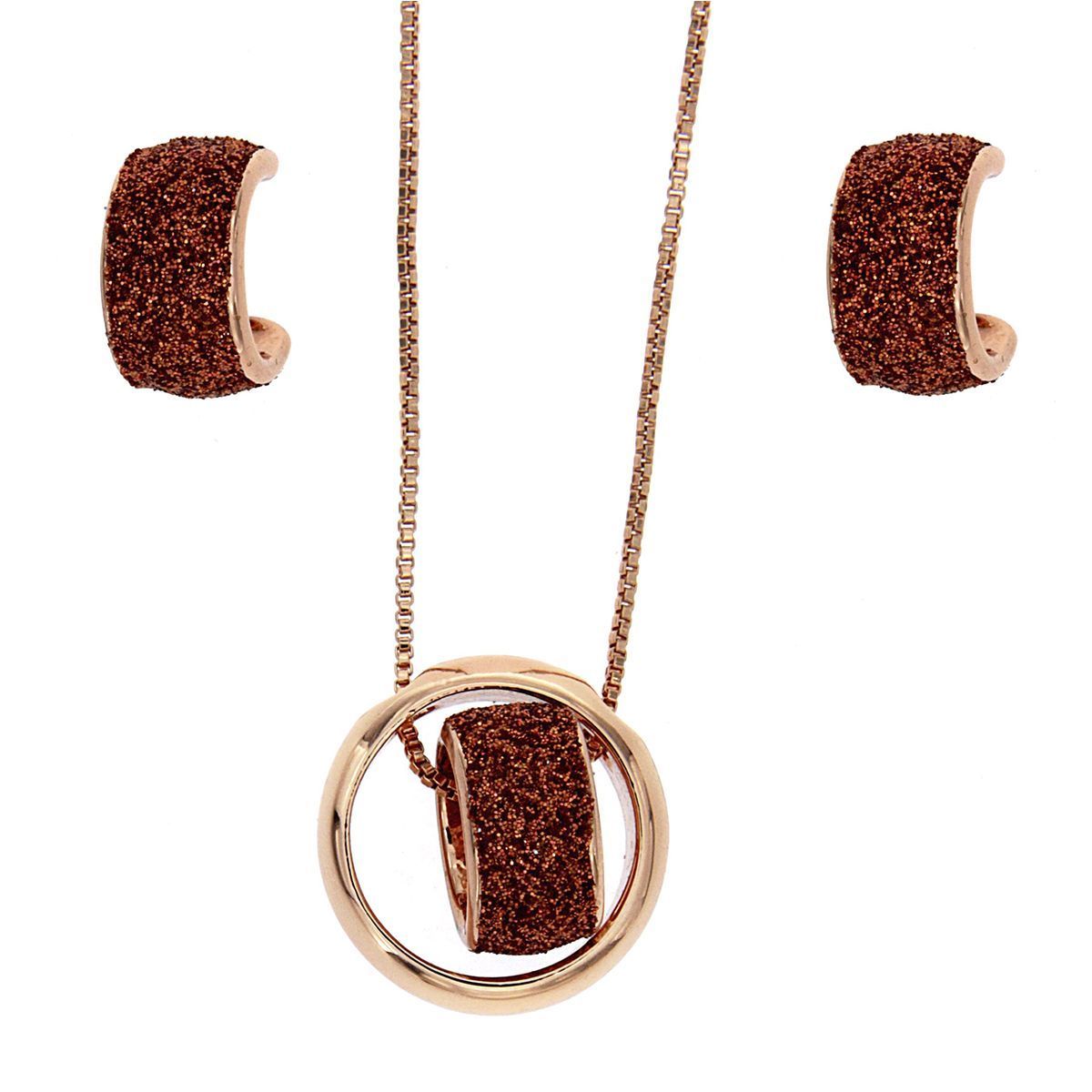 Conjunto Glitter Single Oro Rosa Conjunto Glitter Single Oro Rosa
