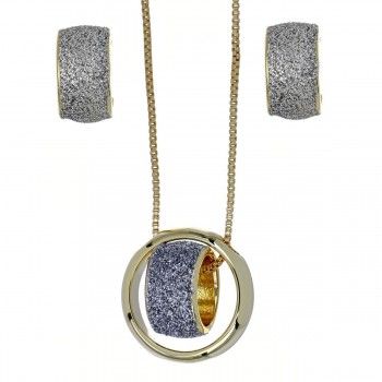 Conjunto Glitter Single Oro