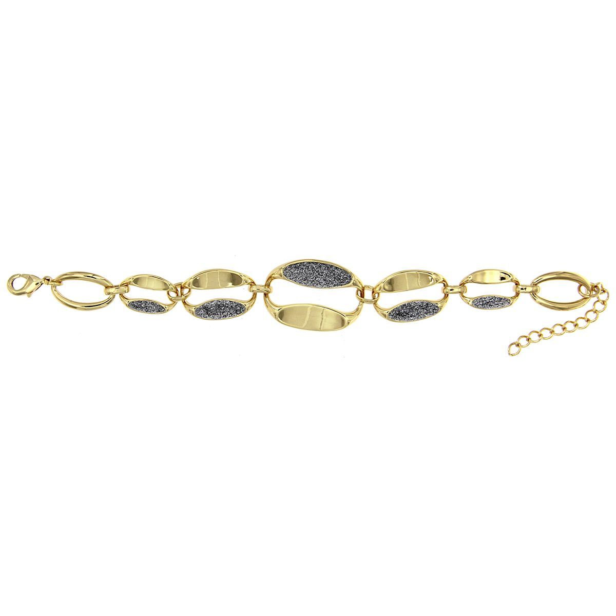 Pulsera Glitter Braid Oro Pulsera Glitter Braid Oro