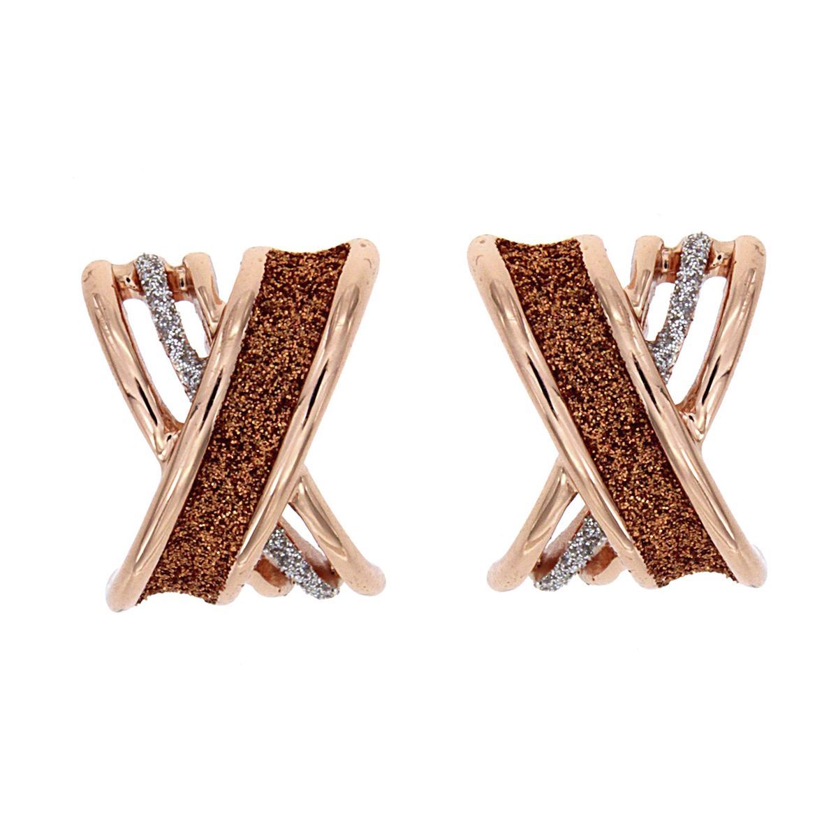 Pendientes Glitter Cross Pendientes Glitter Cross