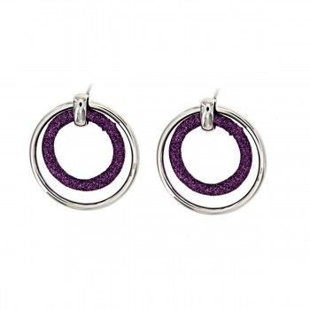 Pendientes Rally Mode Violet