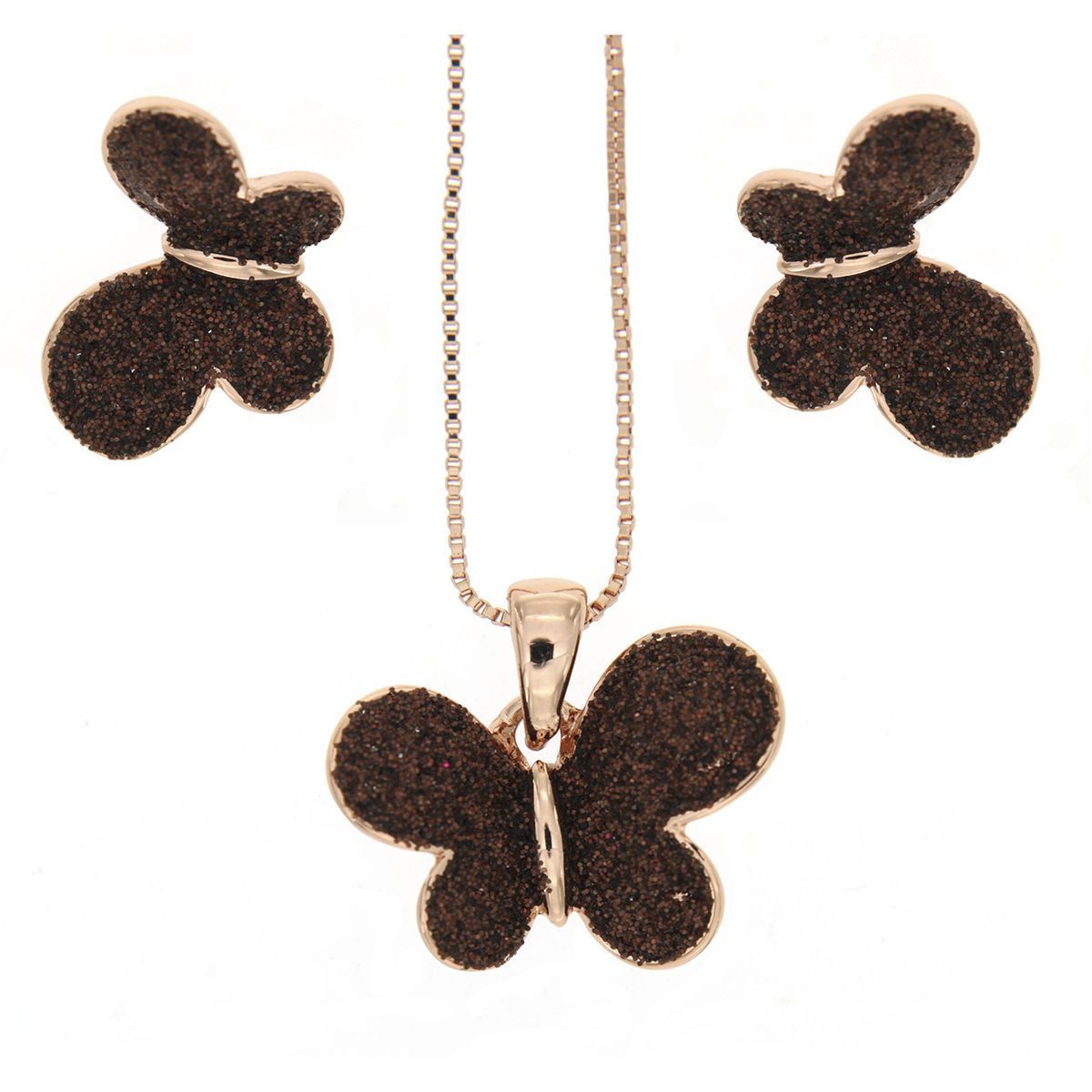 Conjunto Glitter Monarch Butterfly Conjunto Glitter Monarch Butterfly