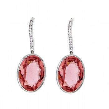 Pendientes New Locus Padparadscha