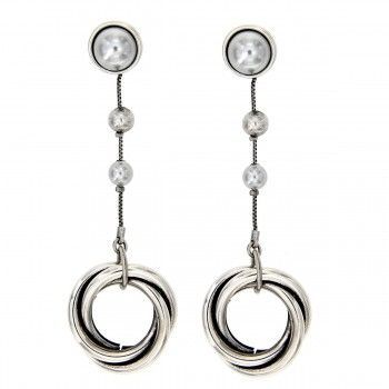 Pendientes Fashion Tangle Rodio