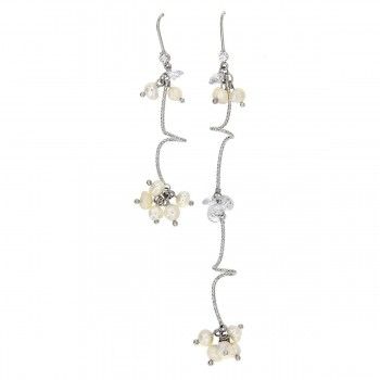 Pendientes Long&Nice Tinker Rodio