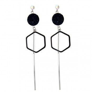 Pendientes Fashion Hexagon