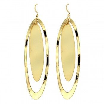 Pendientes largos Ölüdeniz Oro