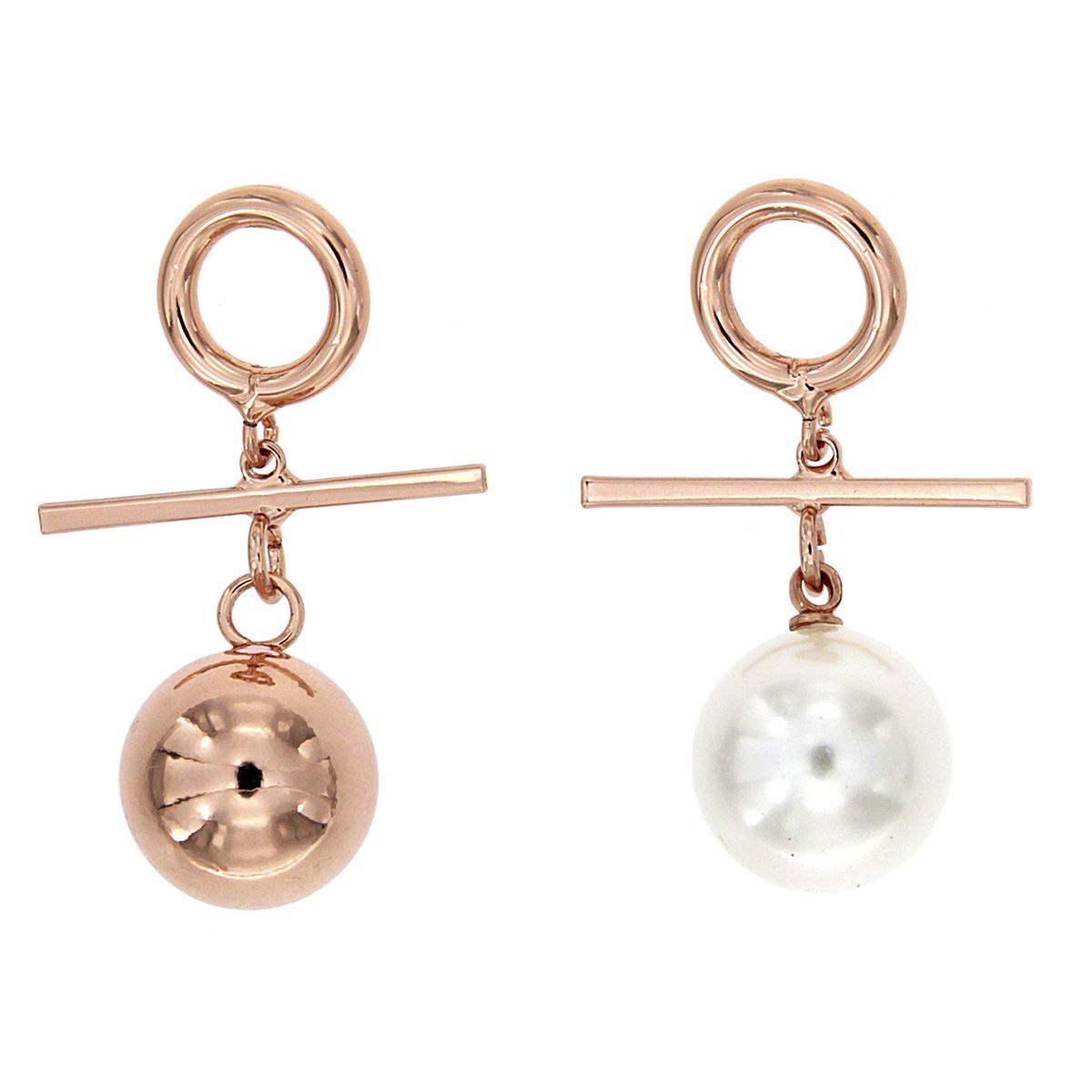 Pendientes Long&Nice Ankh Oro Rosa Pendientes Long&Nice Ankh Oro Rosa