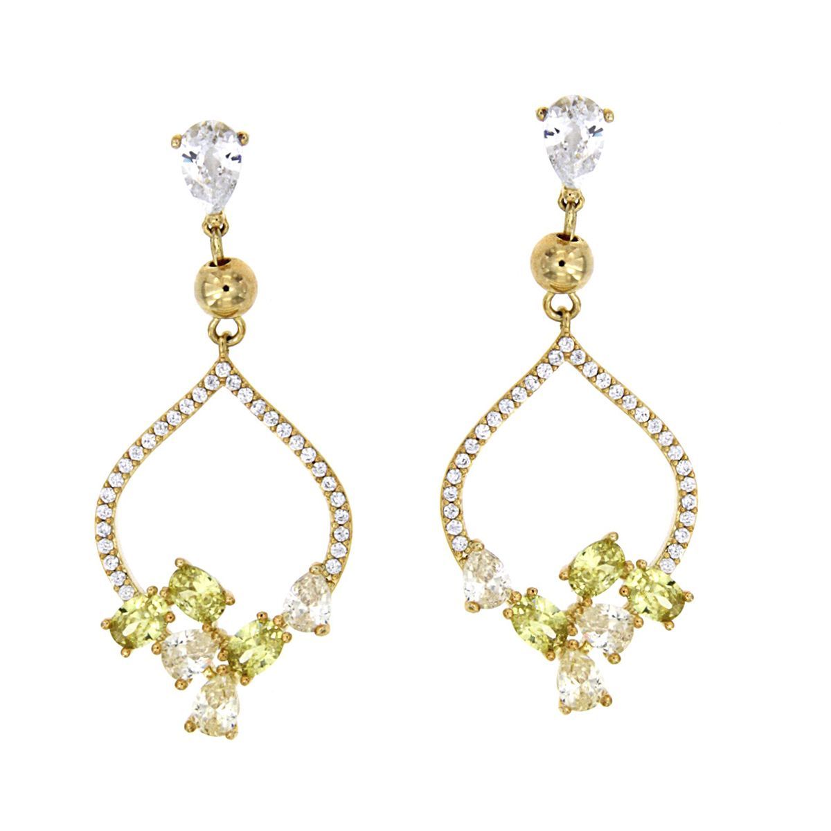 Pendientes CZ Spud Pendientes CZ Spud
