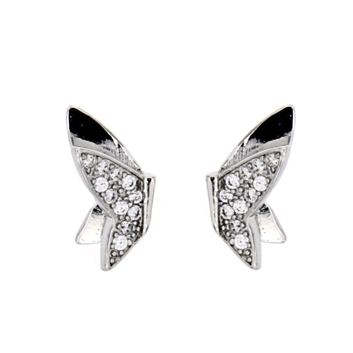 Pendientes CZ Freedom Rodio Pendientes CZ Freedom Rodio