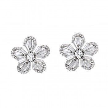 Pendientes CZ Bloom