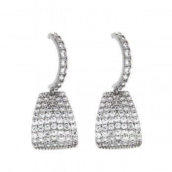 Pendientes CZ Sunken