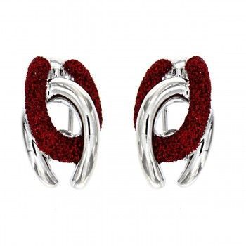 Pendientes Arched Mode Ruby