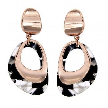 Pendientes largos Trou D'Argent