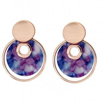 Pendientes largos Pink Beach