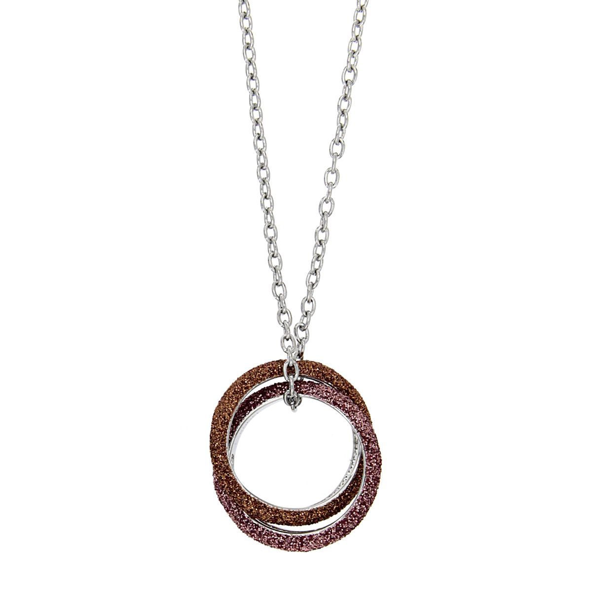 Colgante Glitter Link Rose Colgante Glitter Link Rose